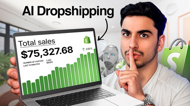 How AI made Dropshipping so ridiculously EASY